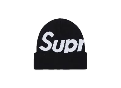 Supreme Big Logo Beanie "Black" (23FW)