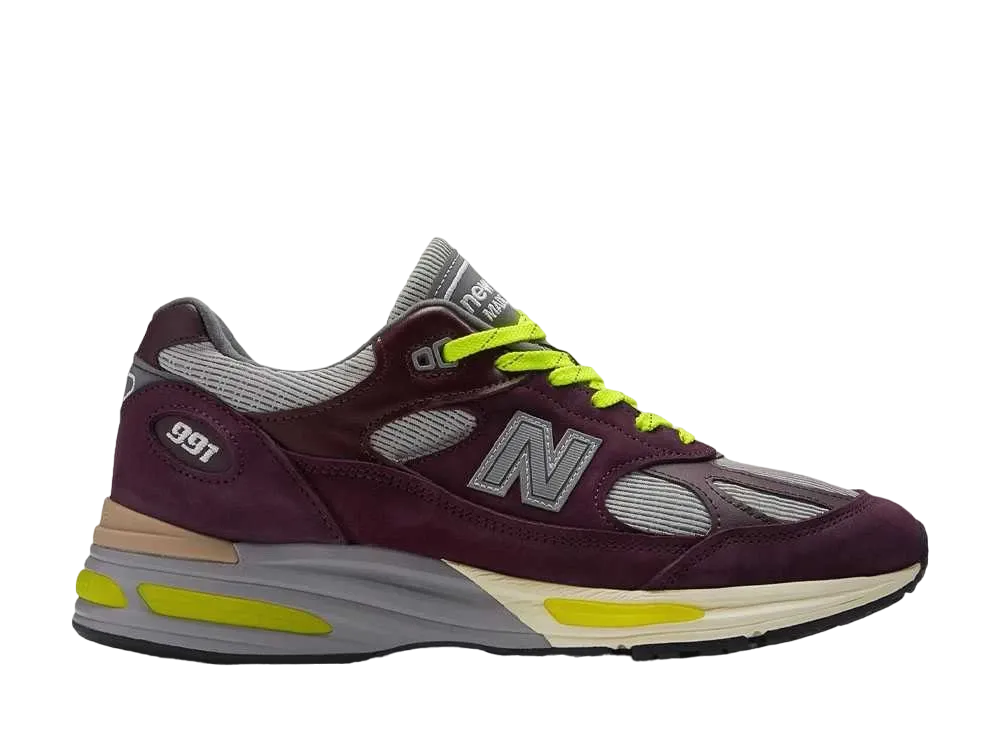 Patta × New Balance 991V2 "Dark Purple"