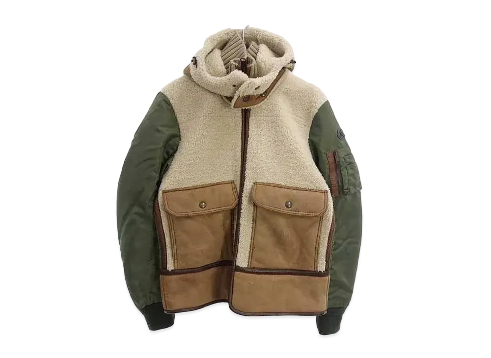 MONCLER Delagrange Mouton Jacket "Multi"