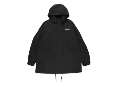 WIND AND SEA Fishnet Recycled Nylon Mountain Parka "Black"