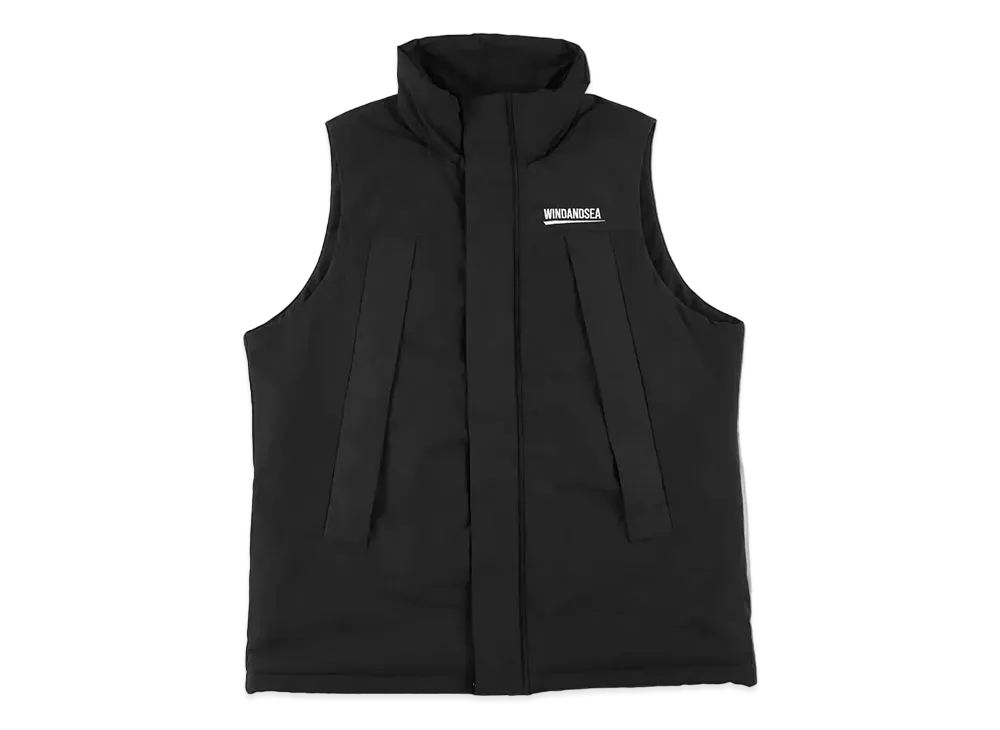 WIND AND SEA Fishnet Recycled Nylon Town Vest "Black"