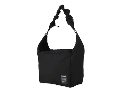 WIND AND SEA Fishnet Recycled Nylon Shoulder Bag "Black"