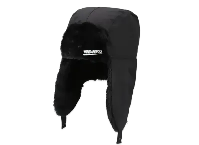WIND AND SEA Fishnet Recycled Nylon Fright Cap "Black"