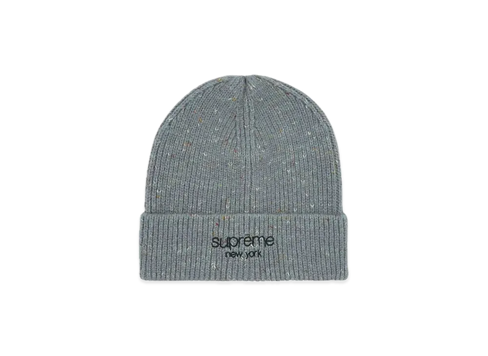 Supreme Rainbow Speckle Beanie "Grey"