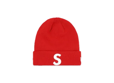 Supreme New Era S Logo Beanie "Red" (23FW)