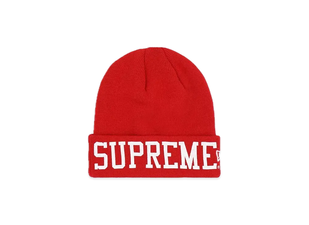 Supreme New Era Varsity Beanie "Red"