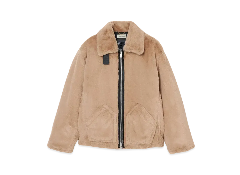FORSOMEONE B6 FUR JACKET "BEIGE"