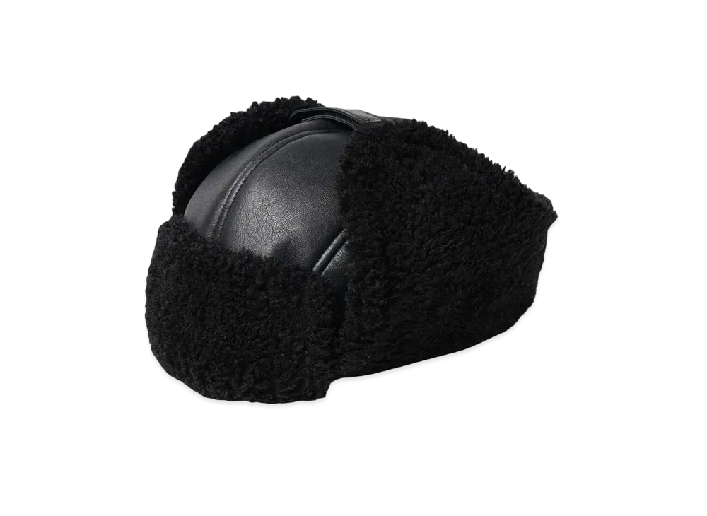 FORSOMEONE FUR TROOPER CAP "BLACK"