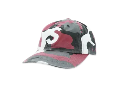Supreme Pigment Print S Logo 6-Panel "Red Camo"