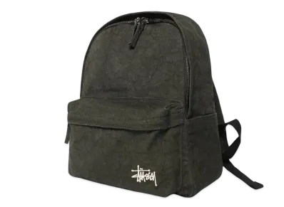 Stussy Canvas Backpack "Washed Black"