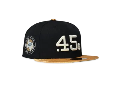 NEW ERA HOUSTON COLT 45 40TH 59FIFTY "NAVY x METALLIC GOLD x GREEN"