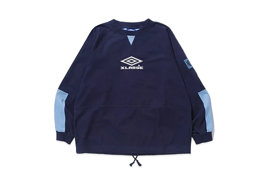 UMBRO XLARGE ドリルトップ　XL ネイビー XLARGE OFFICIAL SITE（エクストララージ オフィシャルサイト）