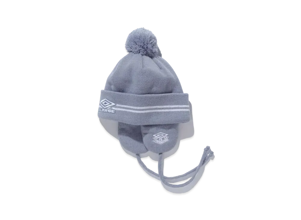 XLARGE x UMBRO Ear Flap Beanie "Grey"