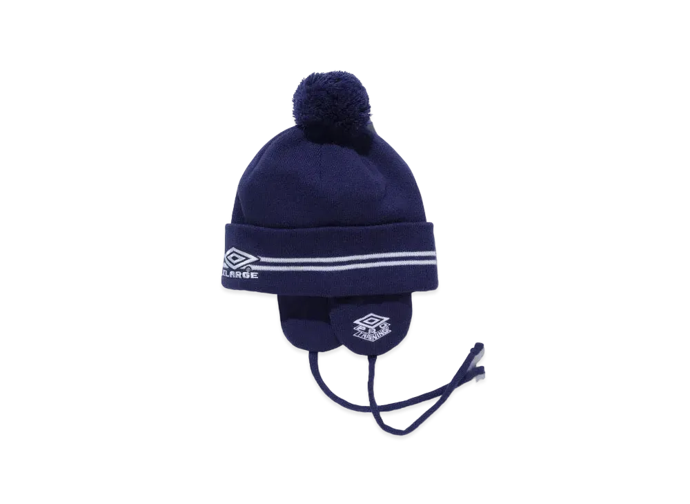 新品未使用 PALACE×UMBRO ビーニー ネイビー PALACE（ニット帽