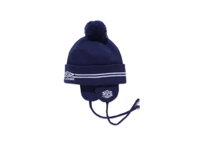 XLARGE x UMBRO Ear Flap Beanie "Navy"