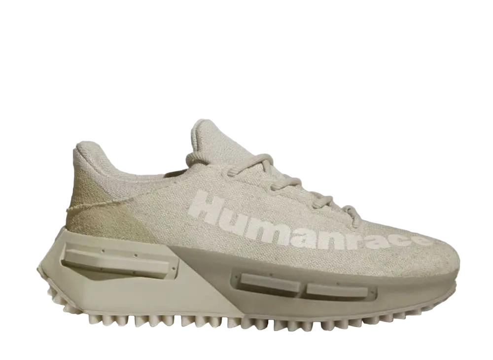 Pharrell Williams × adidas NMD S1 MAHBS "Alumina/Clear Brown"
