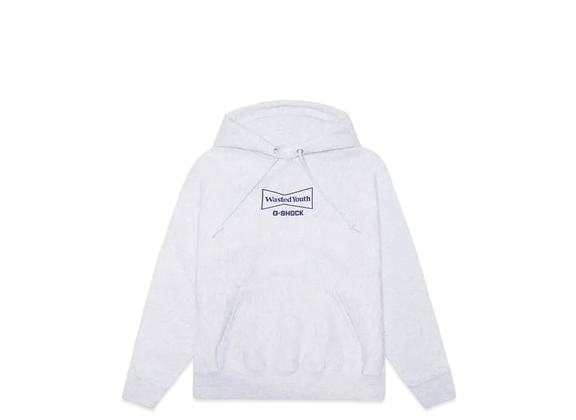 Wasted Youth x G-Shock Hoodie "Gray" / VERDY