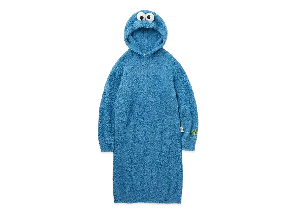 GELATO PIQUE x Sesame Street Cookie Monster Onepiece "Blue"