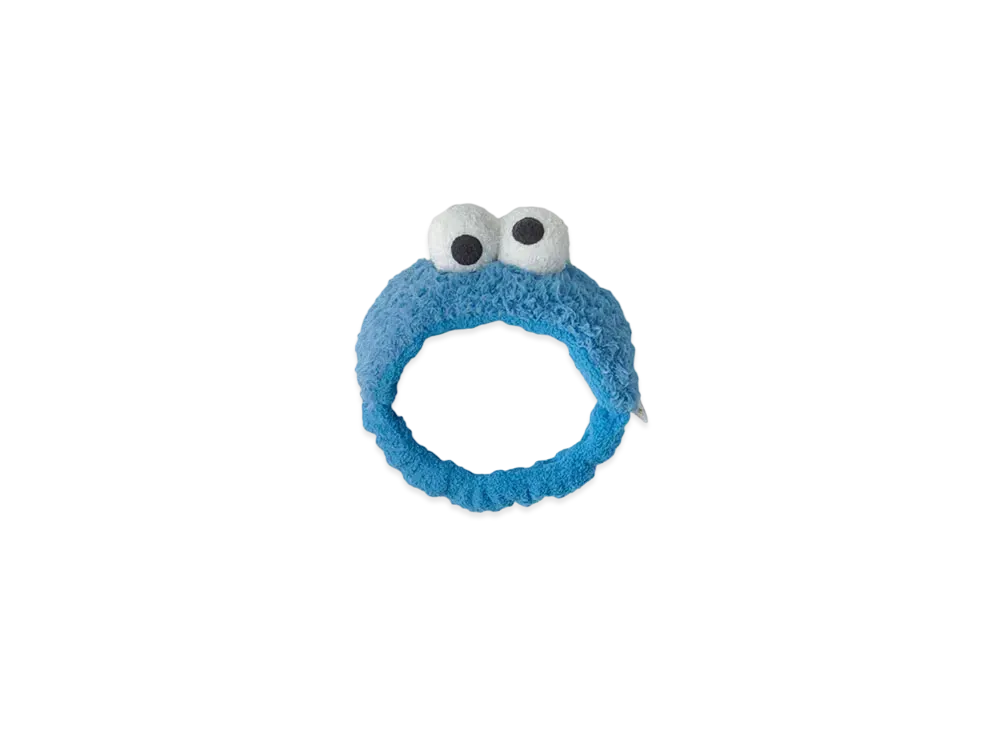 GELATO PIQUE x Sesame Street Unisex Hair Band "Blue"