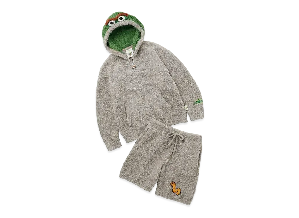 GELATO PIQUE x Sesame Street Homme Oscar Parka & Half Pants Set "Green"