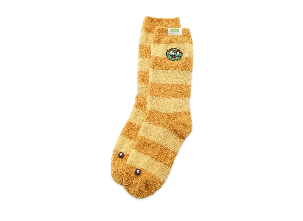 GELATO PIQUE x Sesame Street Homme Limey socks "Orange"