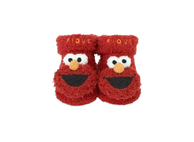 GELATO PIQUE x Sesame Street Baby Elmo Socks "Red"