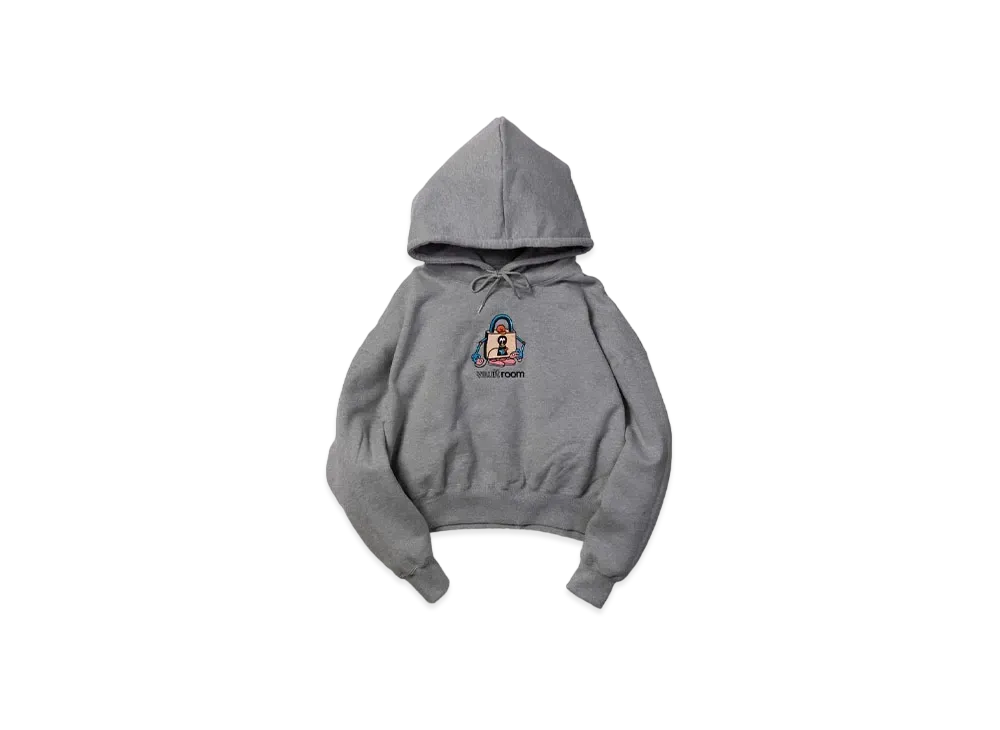VAULTROOM Women's Logo Cropped Hoodie "Gray"