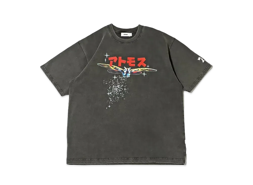 atmos GODZILLA vs Mothra T-shirt "Black"