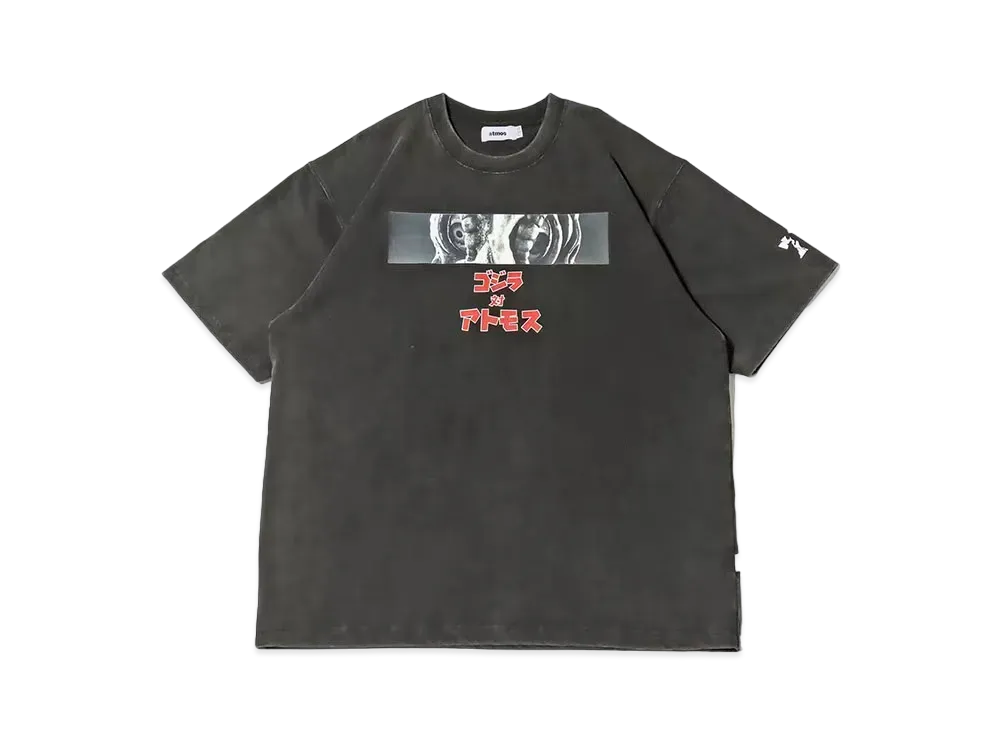 atmos GODZILLA vs Hedorah T-shirt "Black"