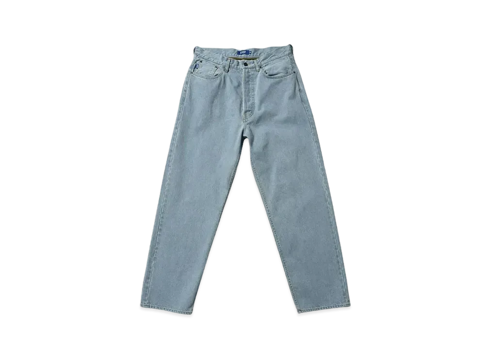 LFYT 5 POCKET WASHED DENIM PANTS BAGGIE FIT "LIGHT BLUE"