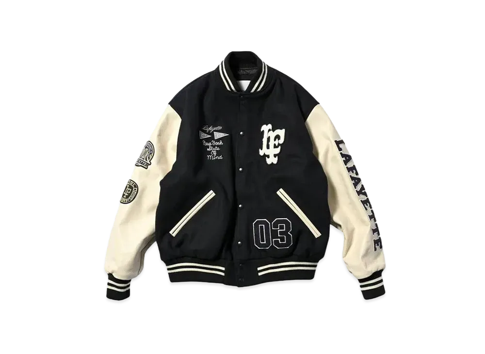 LFYT WORLD CHAMPS 2023 LF LOGO STADIUM JACKET "NAVY/WHITE"