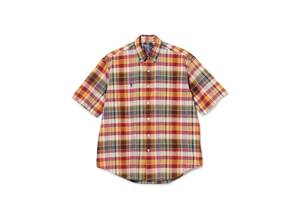 Polo Ralph Lauren for BEAMS Short Sleeve Shirt "Yellow Red"