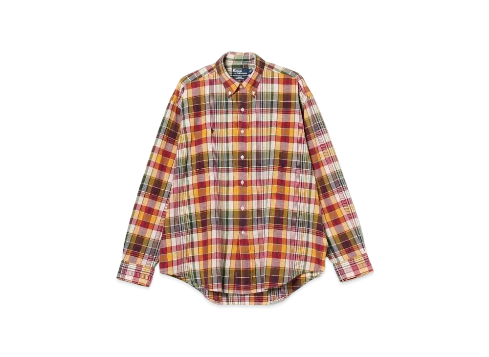 Polo Ralph Lauren for BEAMS Long Sleeve Shirt "Yellow Red"
