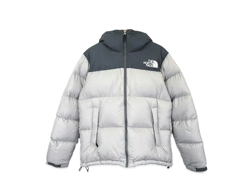 The North Face Nuptse Hoodie "Vanadis Gray/Melded Gray"