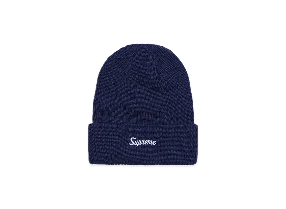 シュプリーム ルース ゲージ ビーニー "ダーク ブルー" (23FW)