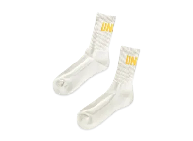 UNION Crew Socks "White "