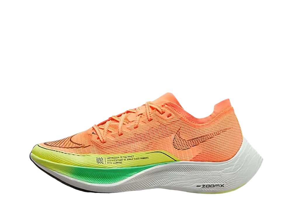ナイキ ウィメンズ ズームX ヴェイパーフライ ネクスト%2 "ピーチクリーム/ブラック/グリーンショック"