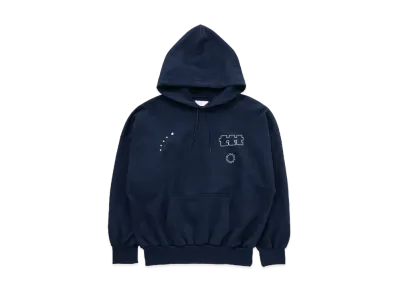 TTT MSW x OLD FOLK HOUSE Studs Hoodie "Navy"