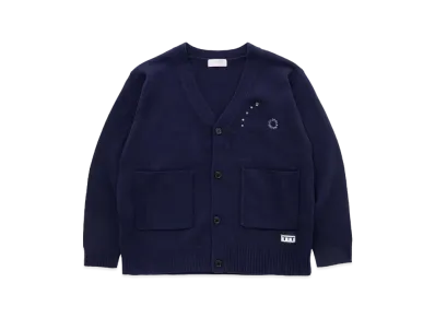 TTT MSW x OLD FOLK HOUSE Studs Cardigan "Navy"