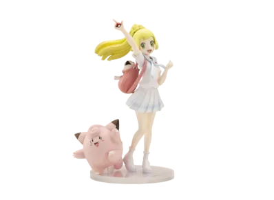 ポケモンセンターオリジナル フィギュア がんばリーリエ & ピッピの ポケモンセンターオリジナル フィギュア がんばリーリエ & ピッピの