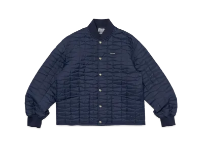 Wasted Youth Quilt Puff Jacket "Navy" / VERDY