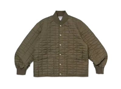 Wasted Youth Quilt Puff Jacket "Olive Drab" / VERDY