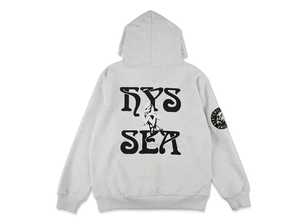 WIND AND SEA x HYSTERIC GLAMOUR Hoodie "Gray"