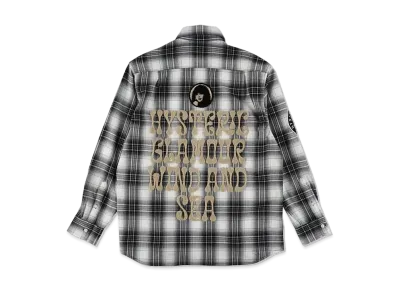WIND AND SEA x HYSTERIC GLAMOUR Check Shirt "Black" WDS-C-HYS-24-Q2-05