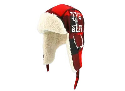 WIND AND SEA x HYSTERIC GLAMOUR Flight Cap "Red"