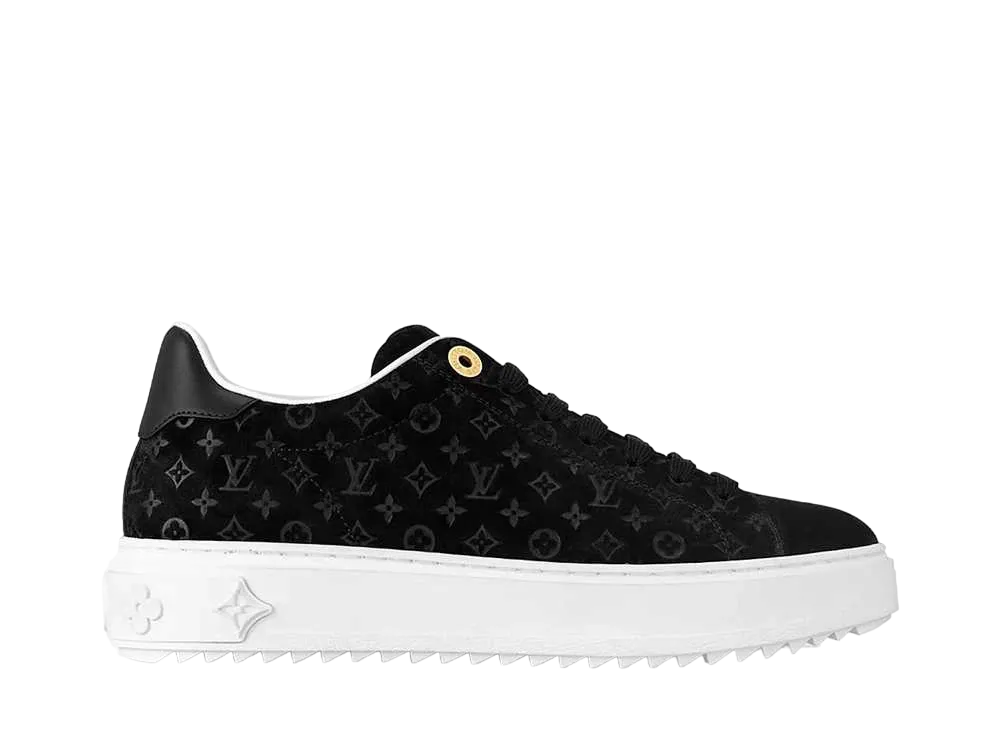 ルイヴィトン ウィメンズ タイムアウト・ライン スニーカー "ノワール" 