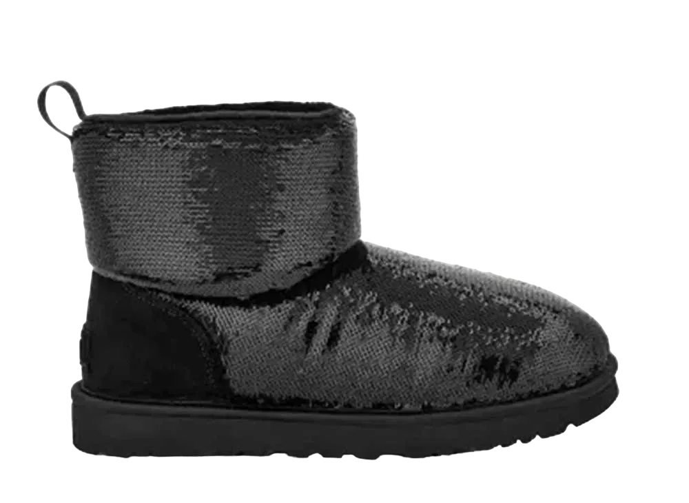 アグ ウィメンズ クラシック ミニ ミラー ボール "ブラック"