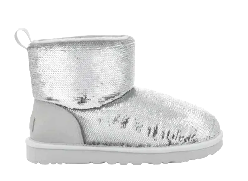 アグ ウィメンズ クラシック ミニ ミラー ボール "シルバー"