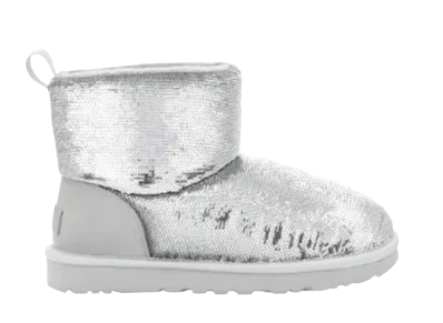 UGG Women's Classic Mini Mirror Ball "Silver"