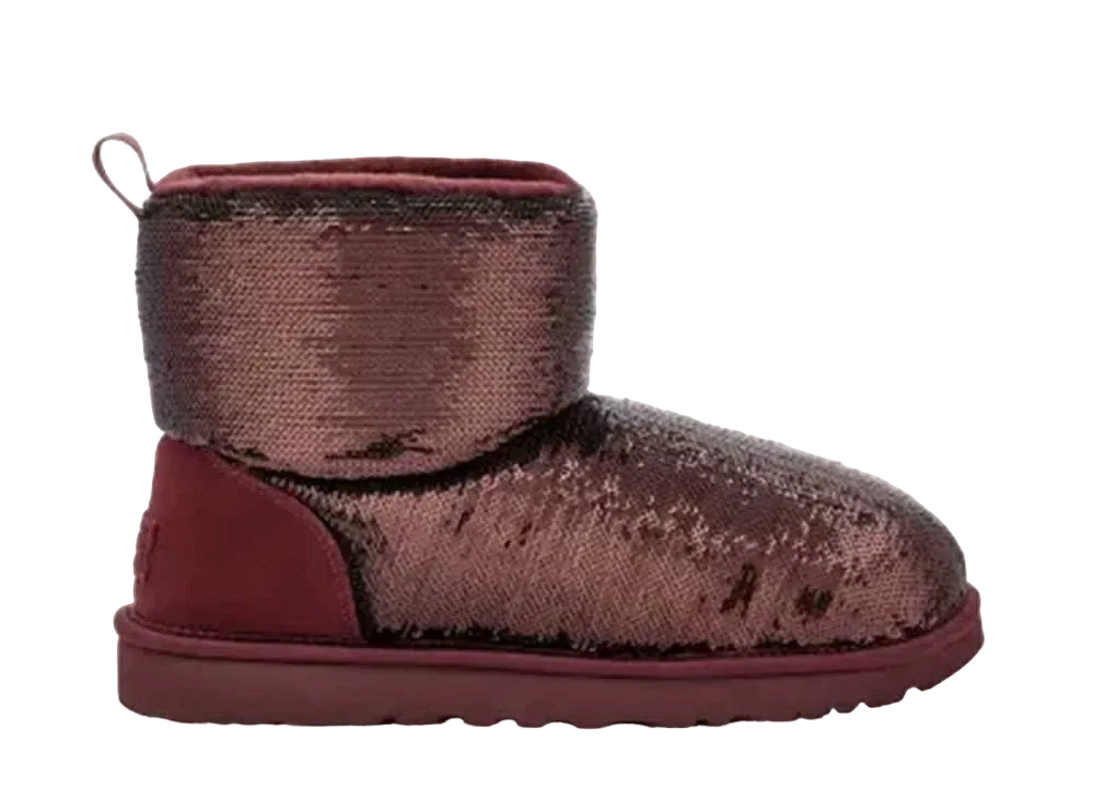 アグ ウィメンズ クラシック ミニ ミラー ボール "ワイルドグレープ"